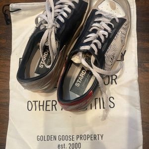 Golden goose stardan distresses-effect sneakers